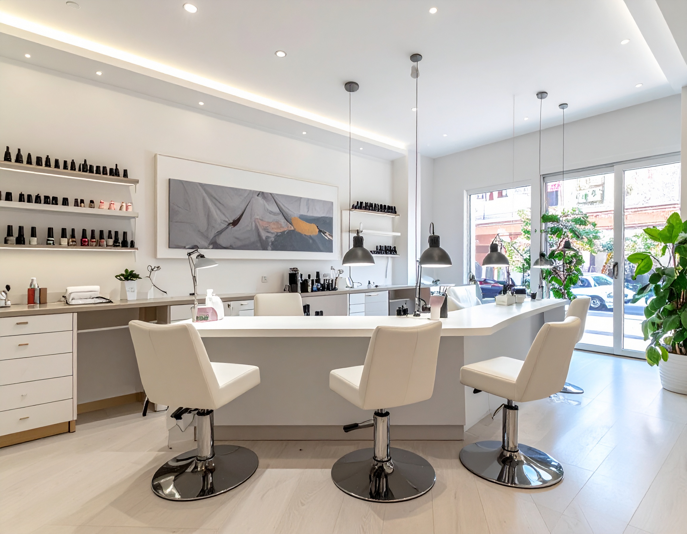 ネイルサロンの施術イメージ